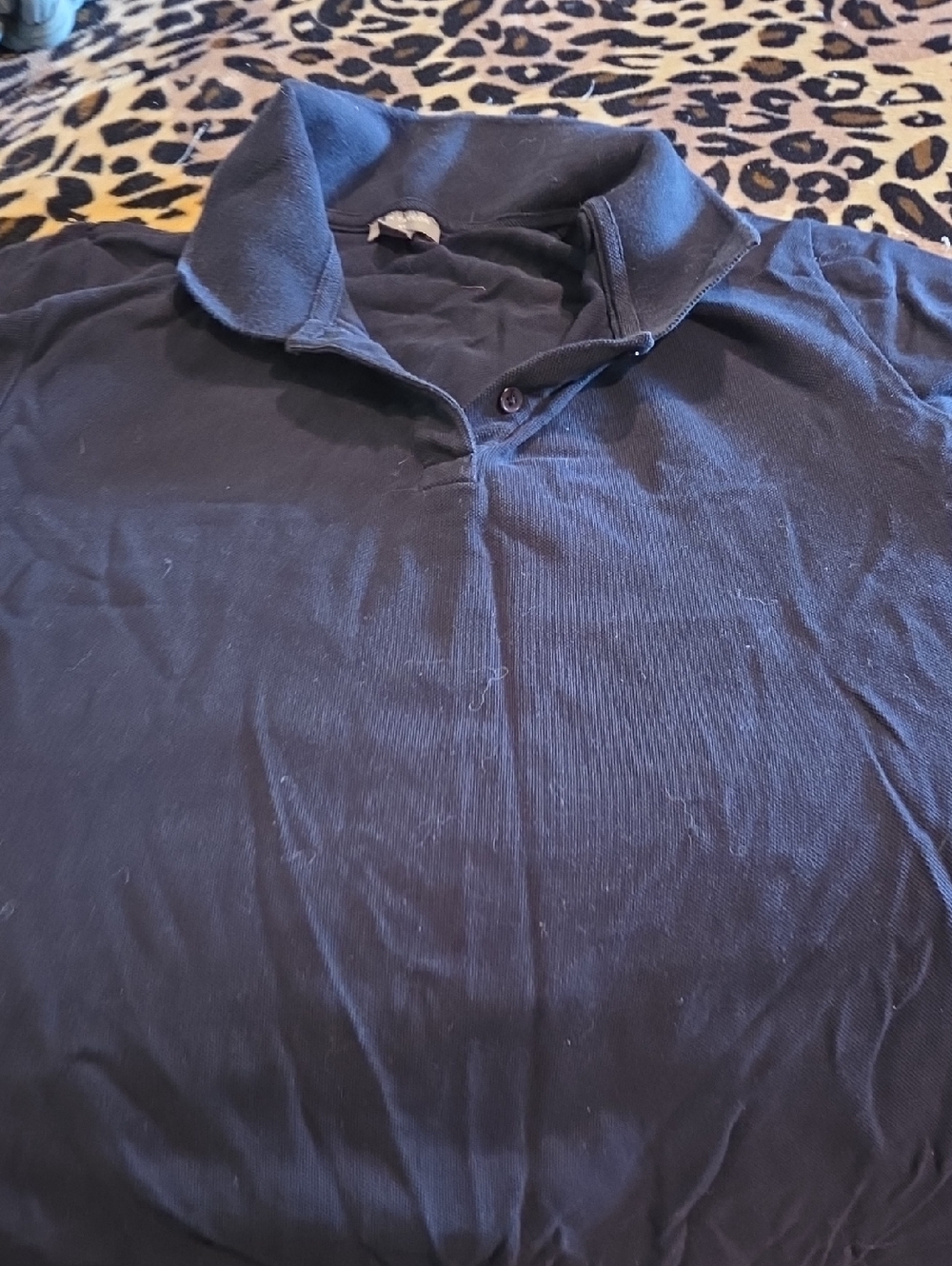 Ann Taylor Women's Navy Polo Shirt